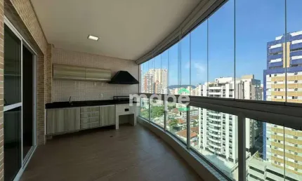 Apartamento com 3 dormitórios à venda, 124 m² por R$ 1.700.000,00 - Boqueirão - Santos/SP