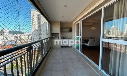 Apartamento com 3 dormitórios, 151 m² - venda por r$ 1.980.000,00 ou aluguel por r$ 13.000,00/mês - embaré - santos/sp
