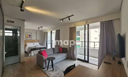 Apartamento com 1 dormitório para alugar, 57 m² por r$ 6.000,00/mês - ponta da praia - santos/sp