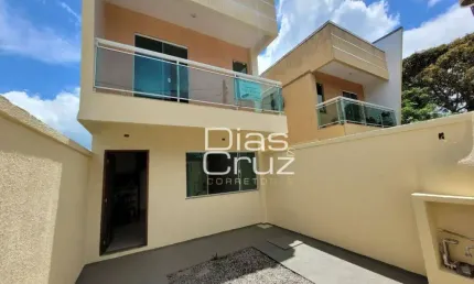 Duplex no Jardim Bela Vista em Rio das Ostras, 2 suítes