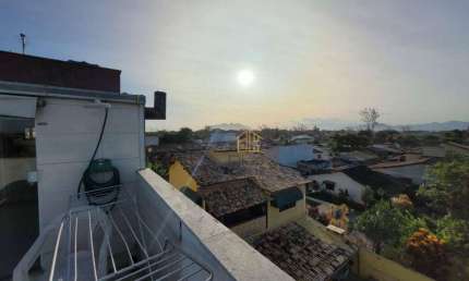 Cobertura com área gourmet no Terra Firme em Rio das Ostras, 2 quartos