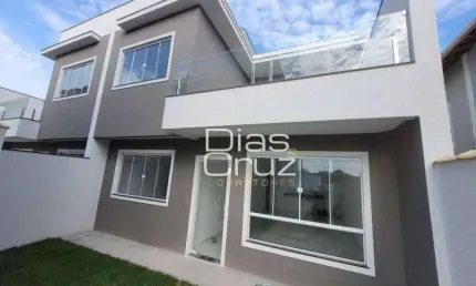 Espetacular Casa com 3 quartos à venda, Village Rio das Ostras - Rio das Ostras/RJ