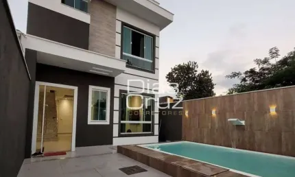 Casa com 3 quartos à venda, 130 m² por R$ 710.000 - Jardim Mariléa - Rio das Ostras/RJ