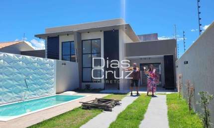 Casa de Alto Padrão com 3 quartos à venda, 105 m² por R$ 850.000 - Ouro Verde - Rio das Ostras/RJ