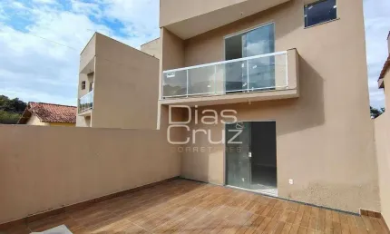 Duplex independente no Serramar em Rio das Ostras com 2 suítes