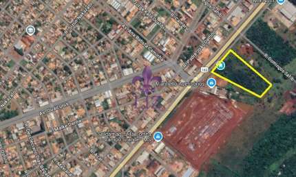 Área industrial com frente para o Anel Rodoviário da BR 163 Campo Grande MS