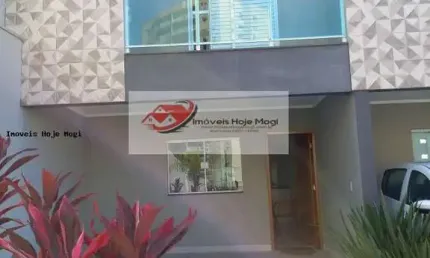 Sobrado em Condomínio para Venda em Mogi das Cruzes, Parque Santana, 3 dormitórios, 1 suíte, 3 banheiros, 2 vagas