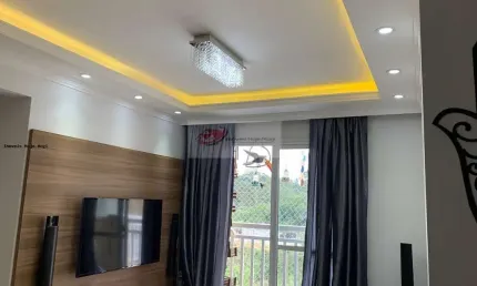 Apartamento para venda em mogi das cruzes, mogi moderno, 3 dormitórios, 1 banheiro, 1 vaga