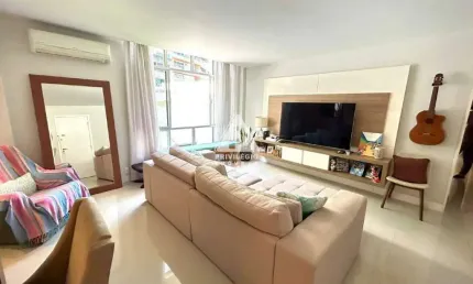 Apartamento à venda, 3 quartos, 2 suítes, 1 vaga, lagoa - rio de janeiro/rj