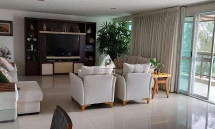 Cobertura Duplex Sala 3 ambientes 4 quartos 4 suites 1 master com hidro Infra particular completa Lucio Costa Quadrissima Recreio dos Bandeirantes