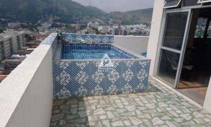 Cobertura Duplex 3 quartos infra particular completa Jacarepagua Praca Seca