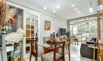Excelente apartamento com 56 m² em Vila Isabel, de frente, bem arejado, iluminado e com sol da manhã.