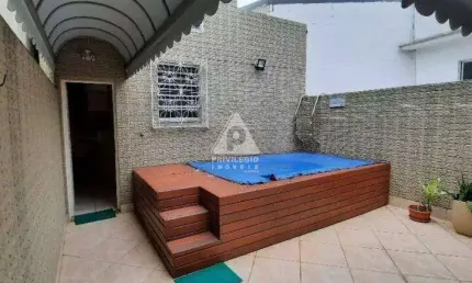 Apartamento duplex à venda, 3 quartos, 2 suítes, piscina, 204m², tijuca / rj.