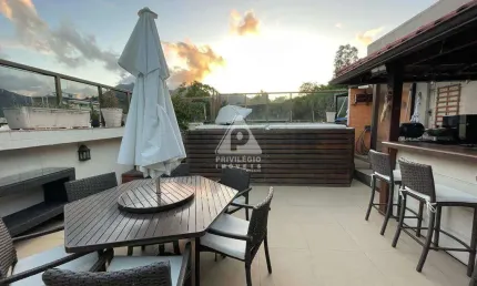 Cobertura à venda, 3 quartos, 1 suíte, 2 vagas, tijuca - rio de janeiro/rj
