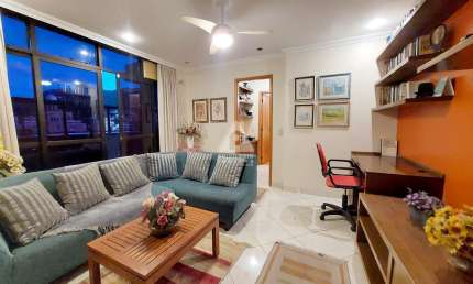 Apartamento triplex à venda, 3 quartos, varanda e 2 vagas - Tijuca