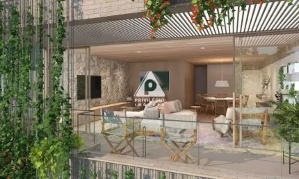 Cobertura à venda, 3 quartos, 1 suíte, 1 vaga, jardim botânico - rio de janeiro/rj