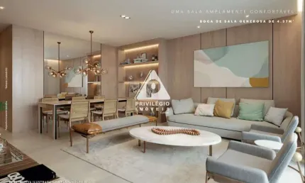 Lançamento residencial rg 33. apartamentos de 2 a 3 quartos, com suíte, vaga na garagem, mais lazer exclusivo no rooftop. a venda em botafogo