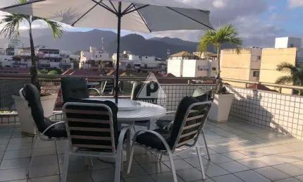 Viva com estilo! cobertura 3 quartos, lazer privativo e perto da praia do recreio.