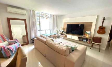 Apartamento à venda, 3 quartos, 2 suítes, 1 vaga, lagoa - rio de janeiro/rj