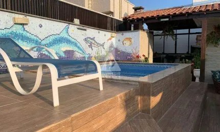 Cobertura à venda, 2 quartos, 2 suítes, 1 vaga, recreio dos bandeirantes - rio de janeiro/rj