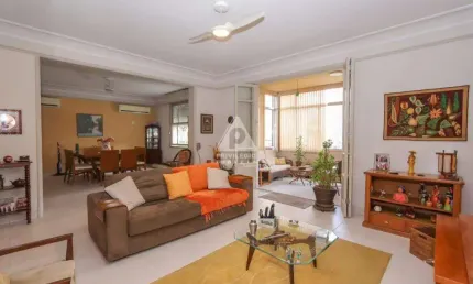 Apartamento à venda, 4 quartos, 1 suíte, 1 vaga, laranjeiras - rio de janeiro/rj