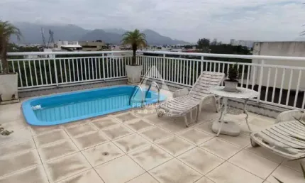 Apartamento à venda, 5 quartos, 4 suítes, 3 vagas, recreio dos bandeirantes - rio de janeiro/rj