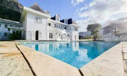Mansão à venda na zona sul com vista para o cristo - gávea - rio de janeiro