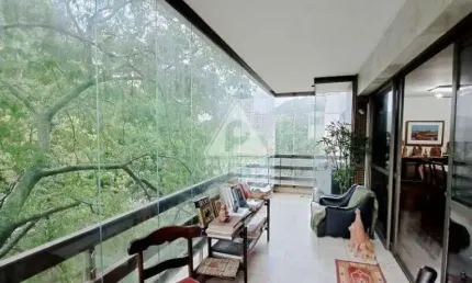 Apartamento 4 quartos, 2 suites, varanda, vaga, 228 m², lagoa