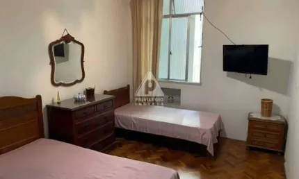 Apartamento à venda, 3 quartos, 1 vaga, laranjeiras - rio de janeiro/rj