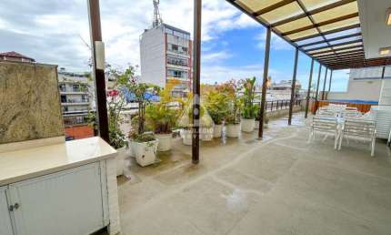 Cobertura com 4 quartos e 431 m² - 5 vagas - Leblon
