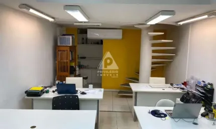 Loja 2 andares, 43 mts, 1 vaga de garagem, em ipanema.