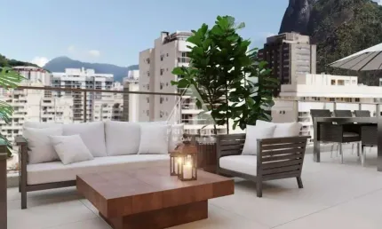 Cobertura à venda, 4 quartos, 4 suítes, 3 vagas, botafogo - rio de janeiro/rj
