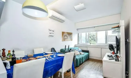 Apartamento à venda, 2 quartos, 1 suíte, 1 vaga, laranjeiras - rio de janeiro/rj