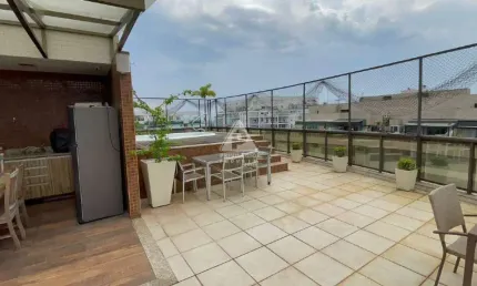Cobertura à venda, 5 quartos, 3 suítes, 2 vagas, barra da tijuca - rio de janeiro/rj