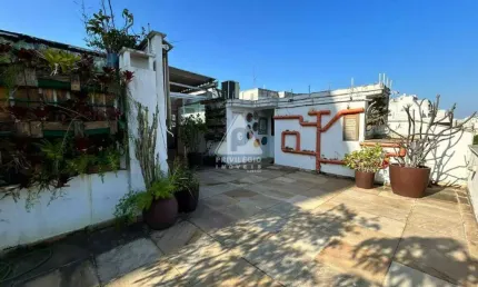 Cobertura 3 quartos, suíte, área gourmet, ducha, churrasqueira, 240 m², 1 vaga de garagem, em ipanema, próximo ao metrô