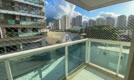 Apartamento 2 quartos, suíte, closet, varandas, 84 mts, na tijuca.