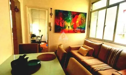 Excelente quarto e sala em botafogo sala, cozinha com área de serviço e banheiro suite