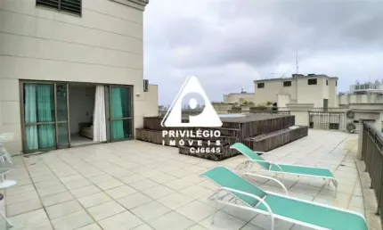 Cobertura duplex 365 mts 4 quartos 4 suítes condomínio península barra da tijuca!