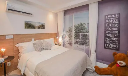 Insight praia do flamengo, apartamento garden studio primeira locação e lazer no rooftop