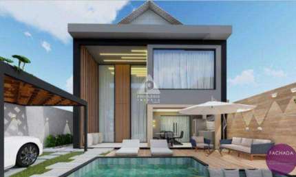 Casa Triplex, 4 Suítes, 268m², Pontal Oceânico, Recreio dos Bandeirantes