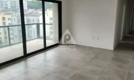 Apartamento com 116 m², 3 quartos, varanda, infraestrutura total, 1 vaga à venda em botafogo
