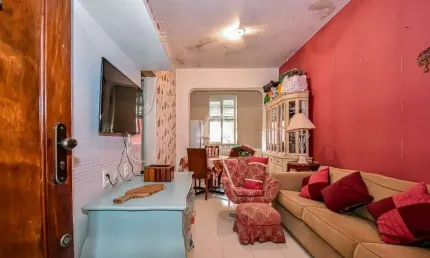 Apartamento quarto e sala com 40m2 no jardim botânico