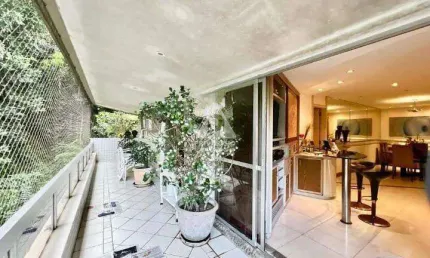 Apartamento 4 quartos, 1 suíte, 3 vagas no alto leblon