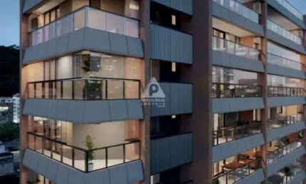 Cobertura à venda, 3 quartos, 3 suítes, 2 vagas, botafogo - rio de janeiro/rj