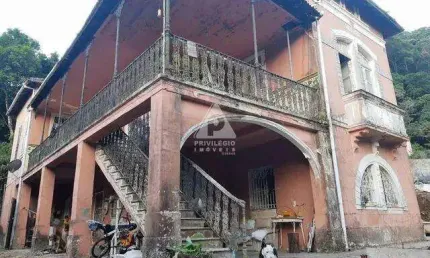 Raridade! casarão histórico c/ 2 andares independentes ao lado da floresta da tijuca