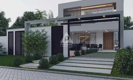 Casa triplex de 286m² em condomínio de luxo com 4 suites- jardins de maria residências - recreio dos bandeirantes.