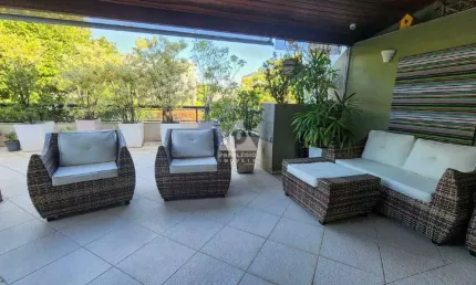 Cobertura linear 4 suítes, 4 vagas 283m² - à venda - jardim oceânico - barra da tijuca