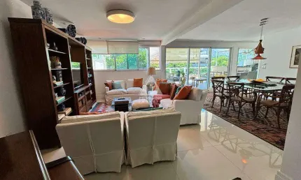 Cobertura linear no Jardim Oceânico, 5 quartos, 4 suites. Barra da tijuca