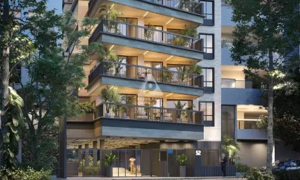 Histórico, único e moderno, só tem h.u.m. 2 e 3 quartos com suíte &amp; gardens, de 73 a 129m² e lazer completo com vista para o cristo redentor