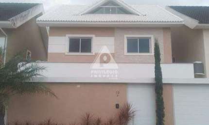 CASA EM CONDOMÍNIO 5 QUARTOS(4 SUITES) 238m² - À VENDA - VARGEM PEQUENA